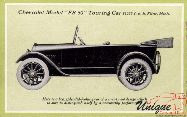 1922 Chevrolet Brochure Page 21